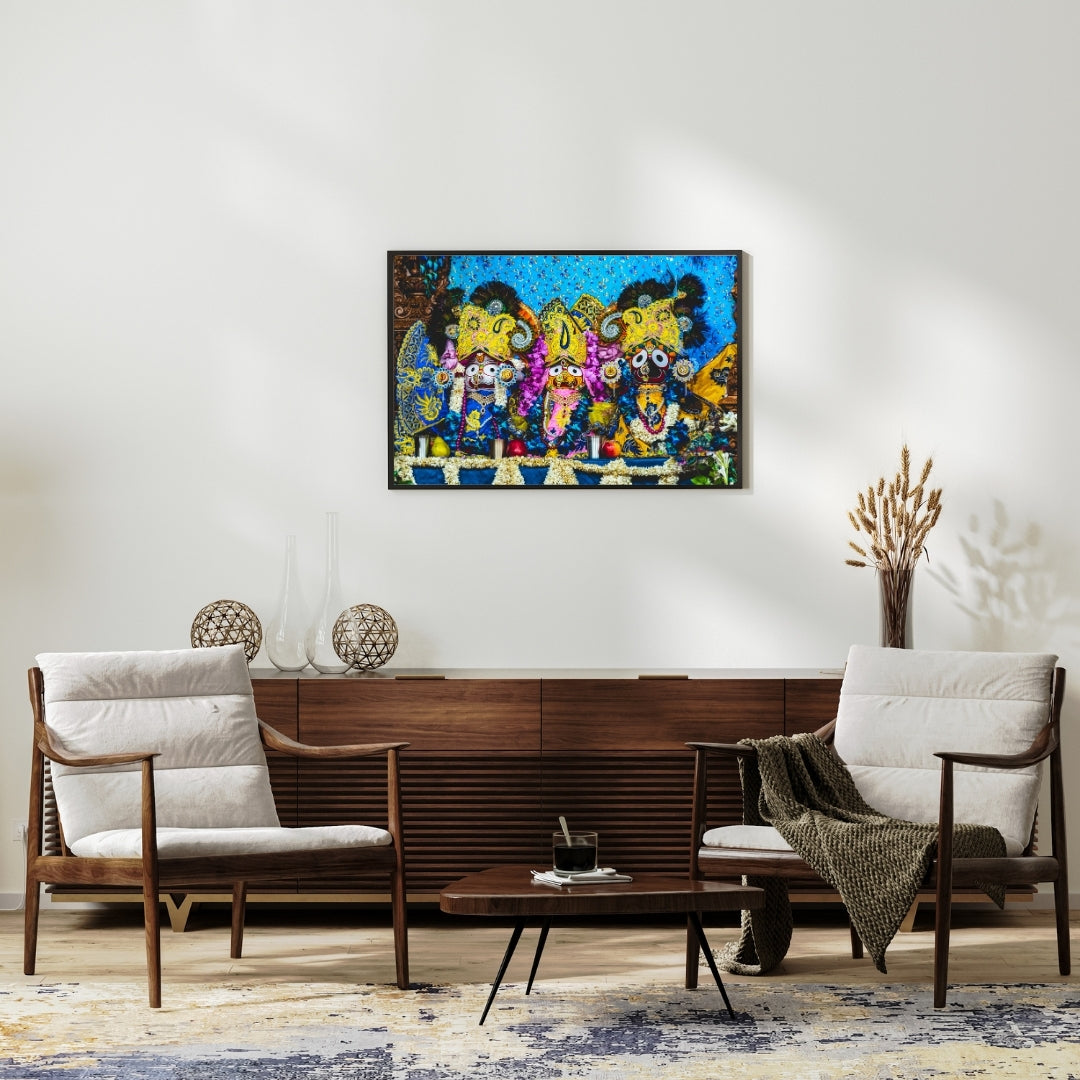 Premium Jagannath Ji Poster – 300 GSM Matte Art Print (1 Pc) My Store