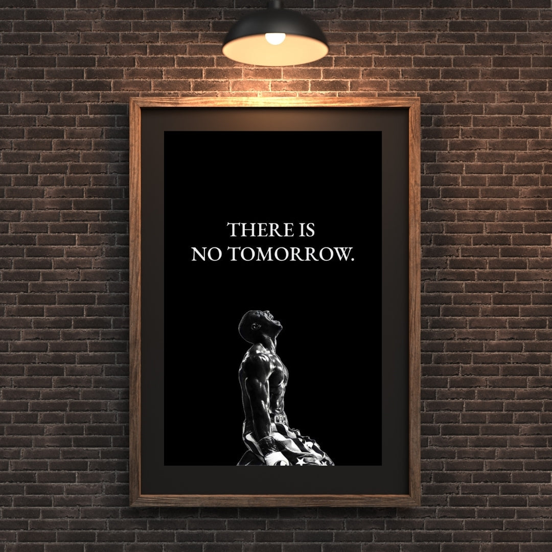 Madskraft “There Is No Tomorrow” Athlete Motivational Poster Mads Kraft
