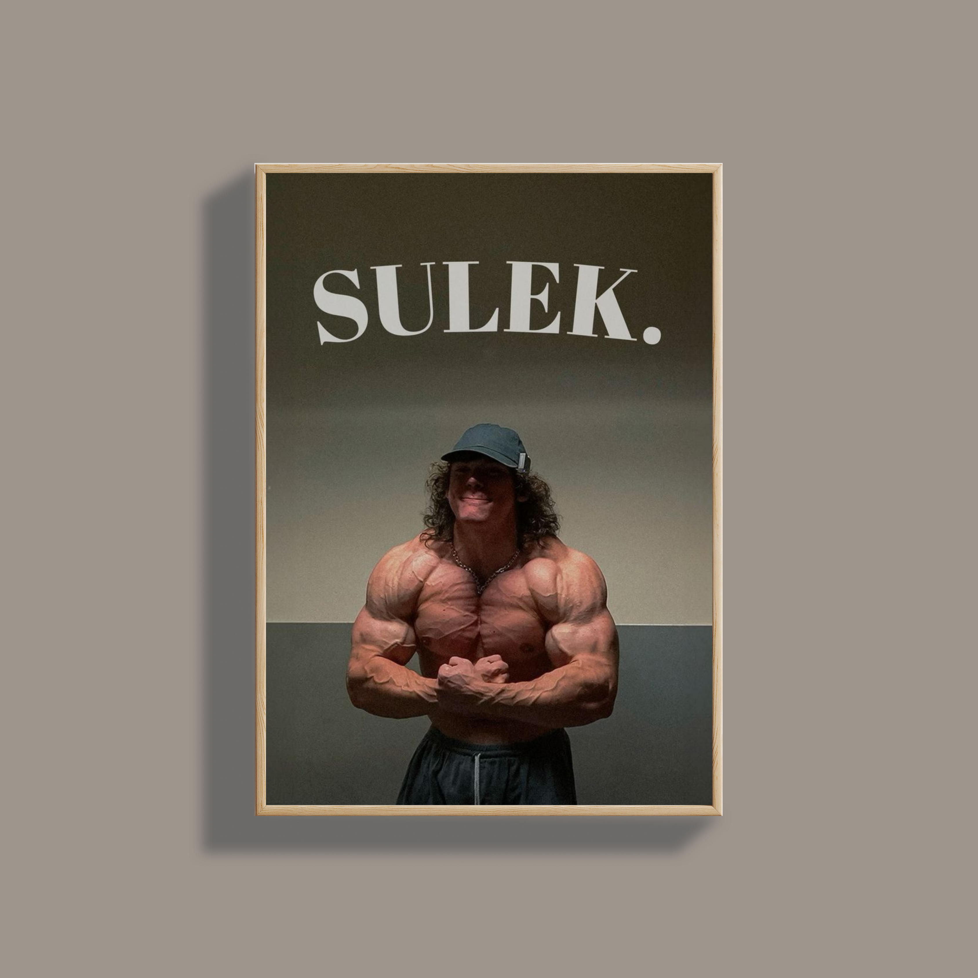 Madskraft “SULEK.” Gym Motivational Poster Mads Kraft