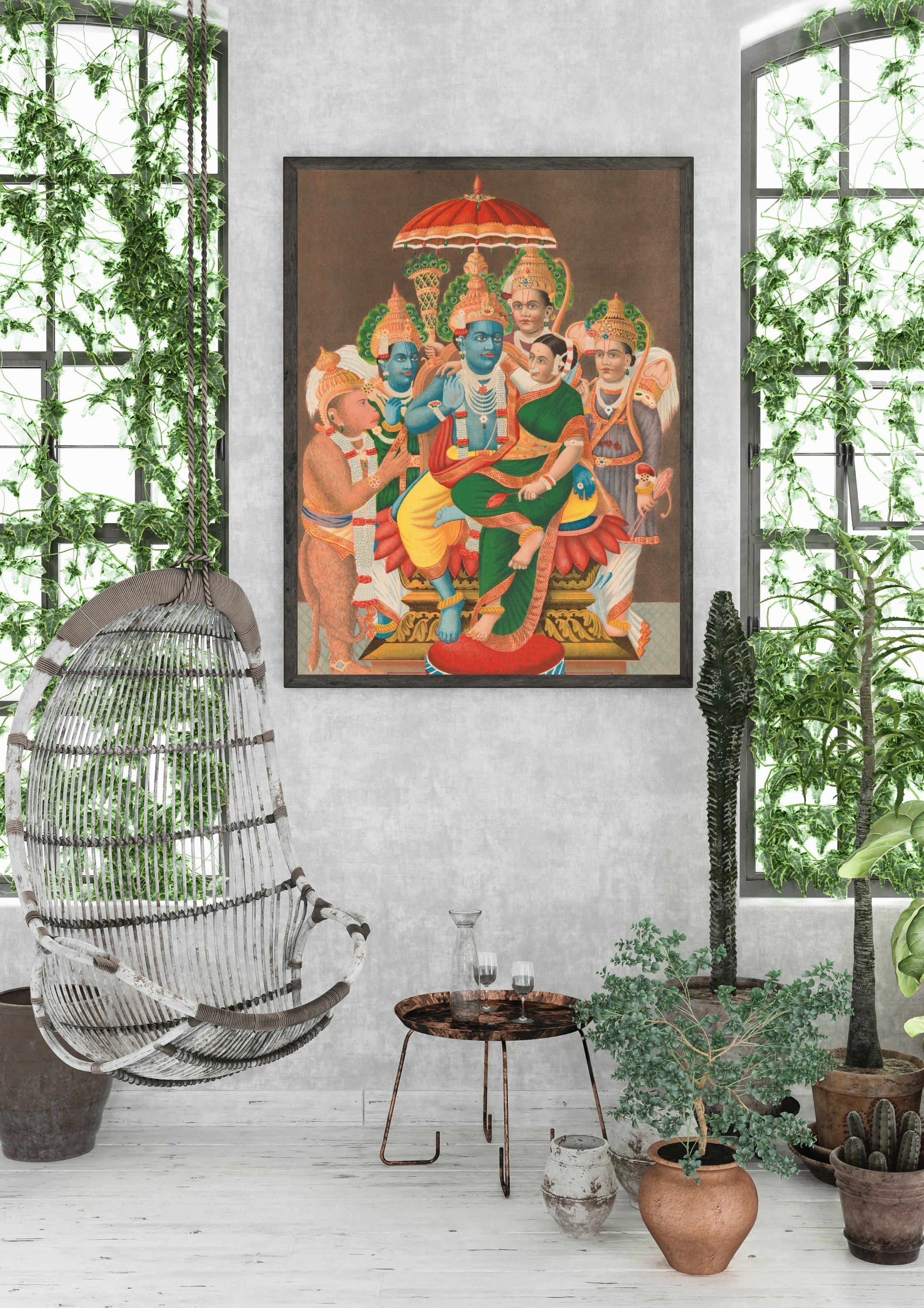 Madskraft "Rampanchayatam" – Ram’s Divine Assembly Poster Mads Kraft