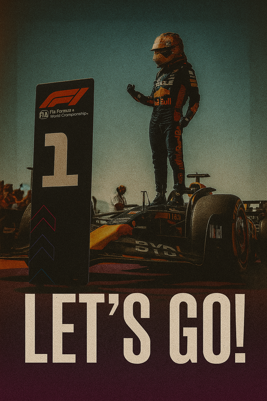 "Let’s Go!" Formula 1 – Ultimate Champion Energy Mads Kraft