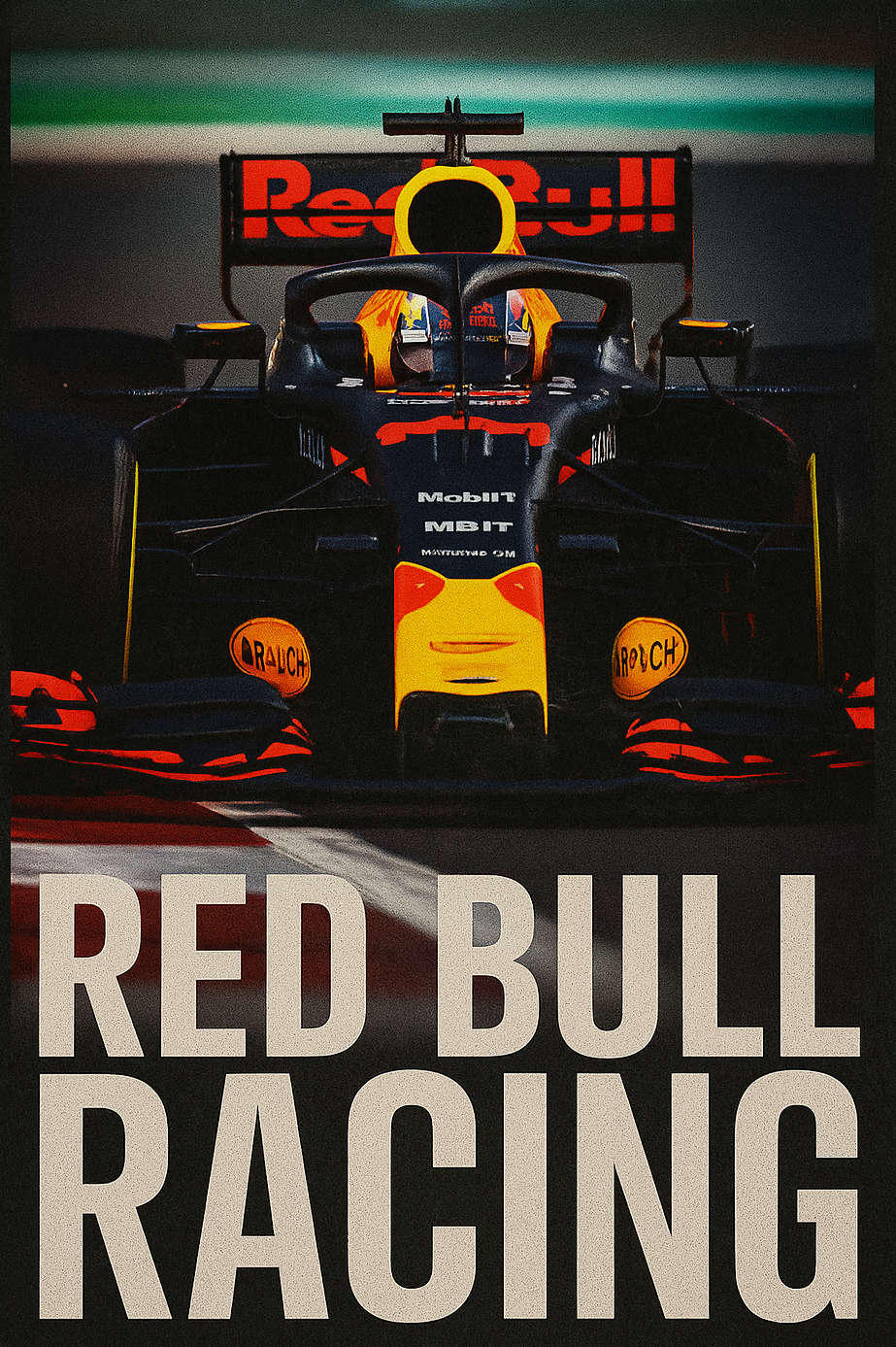 Red Bull Racing – Precision & Power Poster Mads Kraft