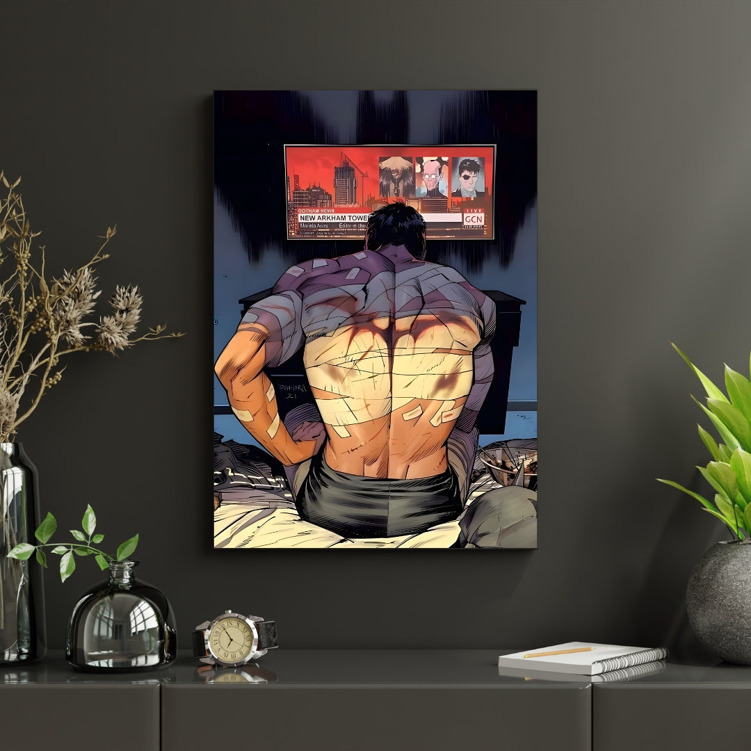 Madskraft The Batman "Bruised But Not Broken" Poster Mads Kraft