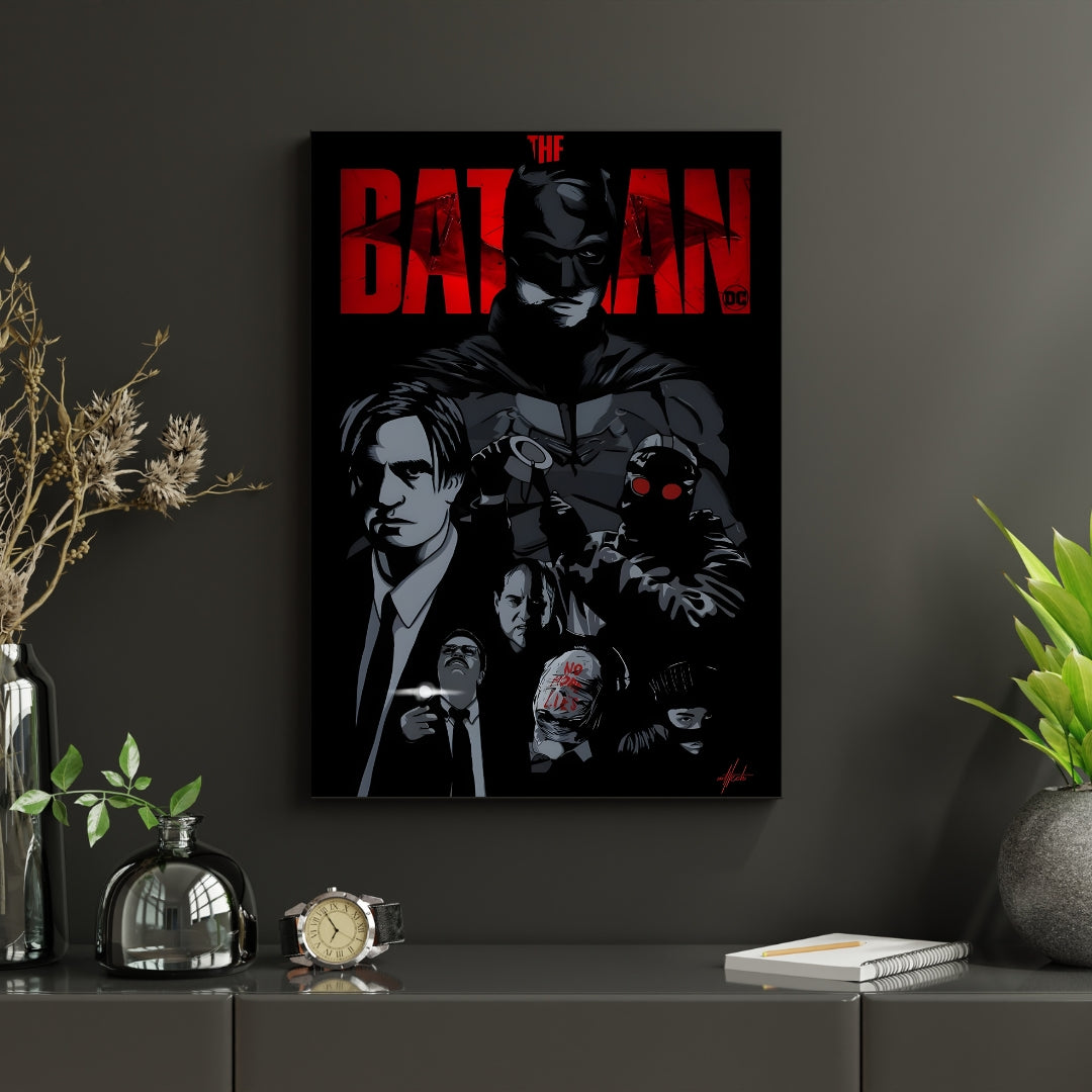 Madskraft The Batman Movie Character Poster Mads Kraft