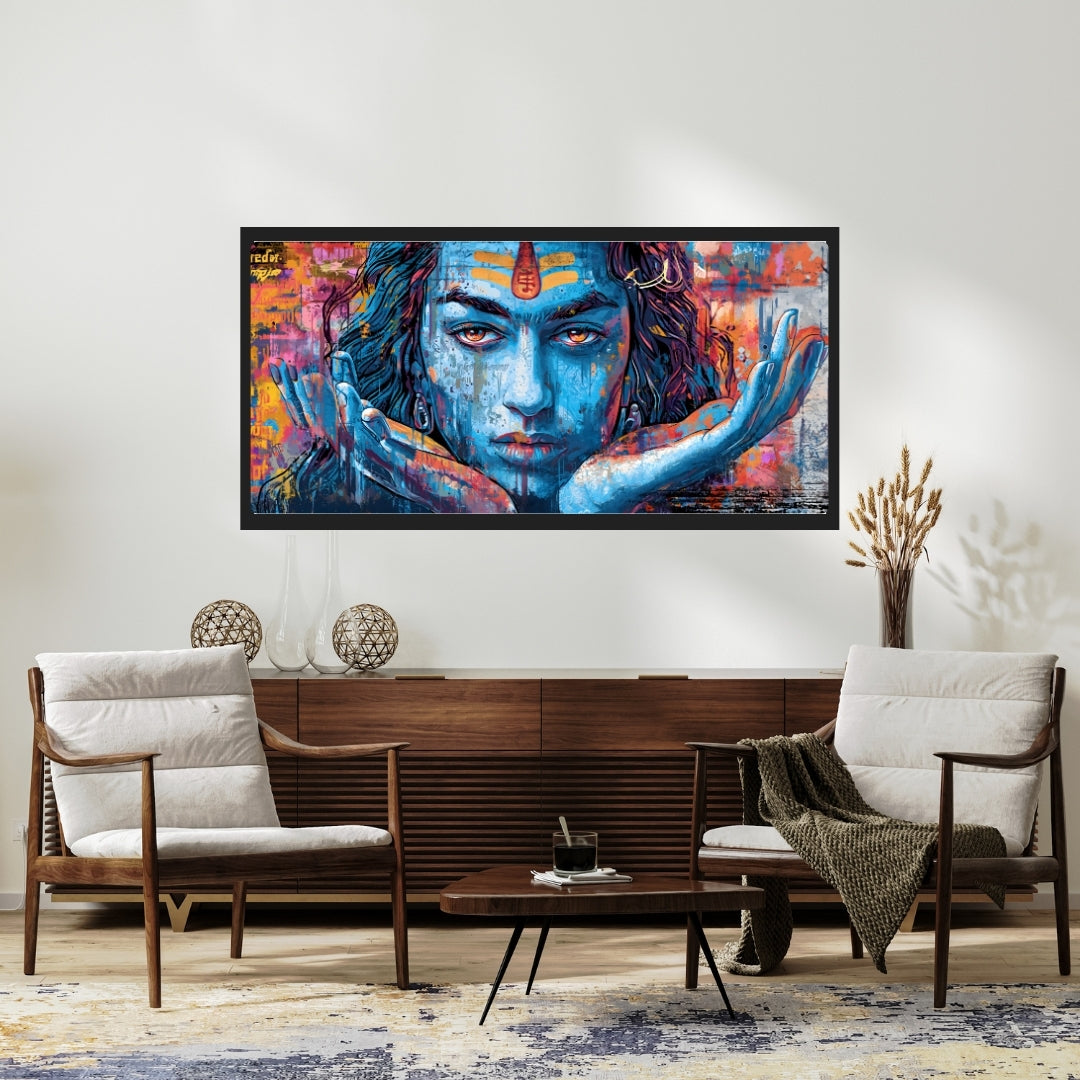 Madskraft "Shiv Ji" – Divine Energy Poster Mads Kraft