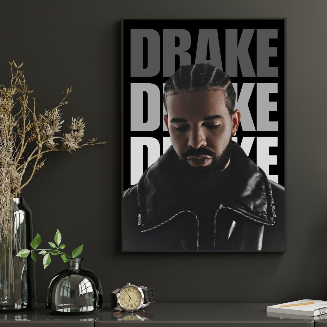 Madskraft Drake "Views" Music Poster Mads Kraft