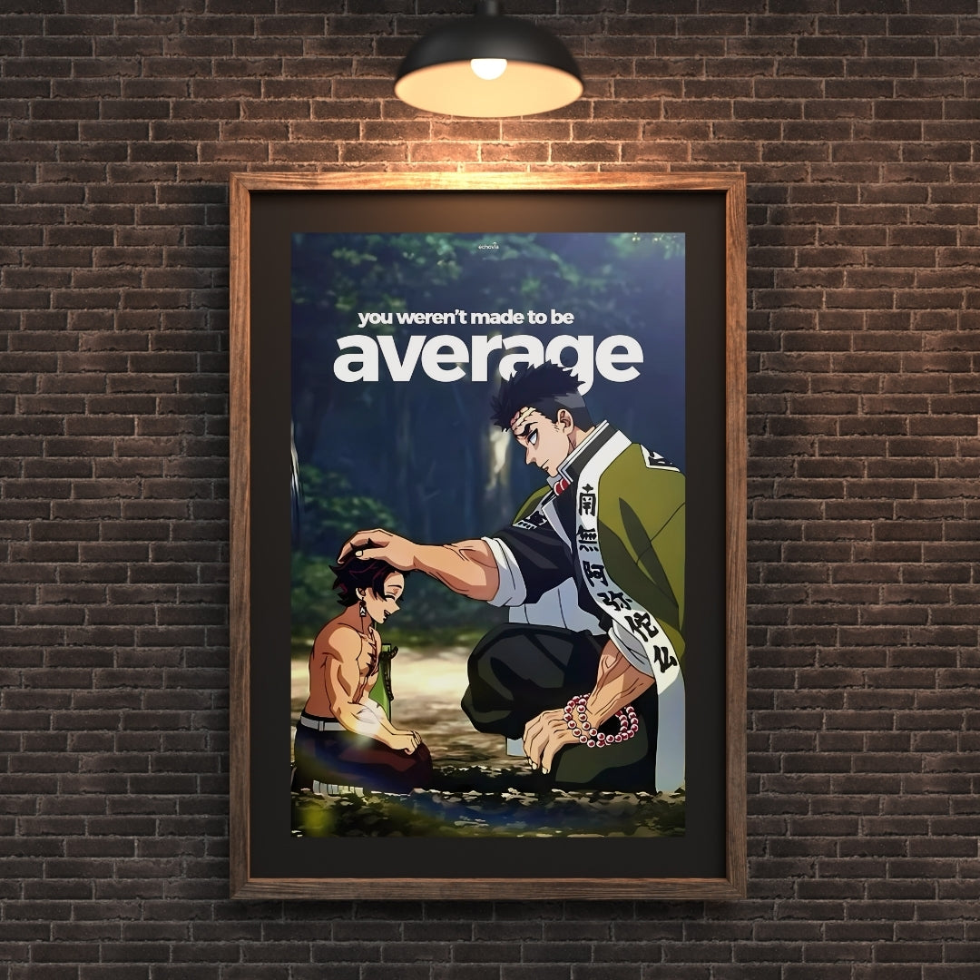 Madskraft "You Weren’t Made to Be Average" – Greatness Starts Here Poster Mads Kraft