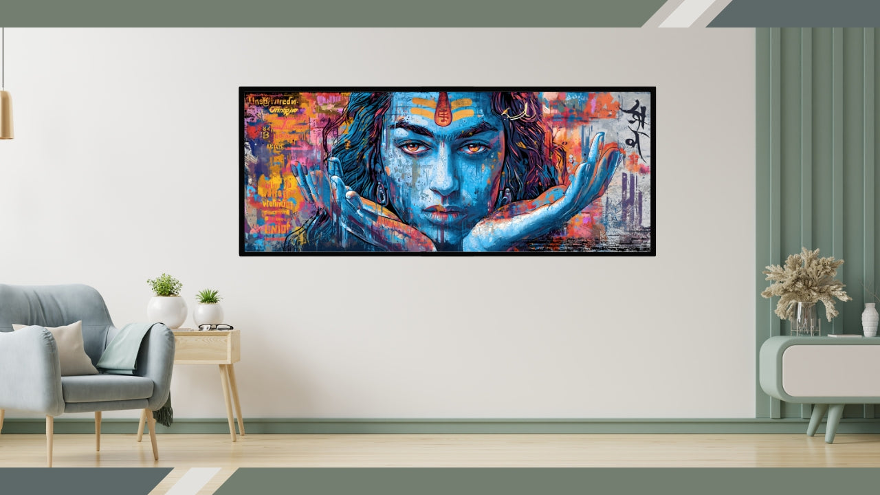 Madskraft "Shiv Ji" – Divine Energy Poster Mads Kraft