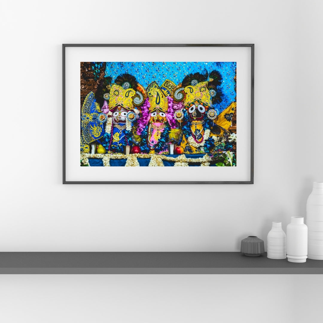 Premium Jagannath Ji Poster – 300 GSM Matte Art Print (1 Pc) My Store