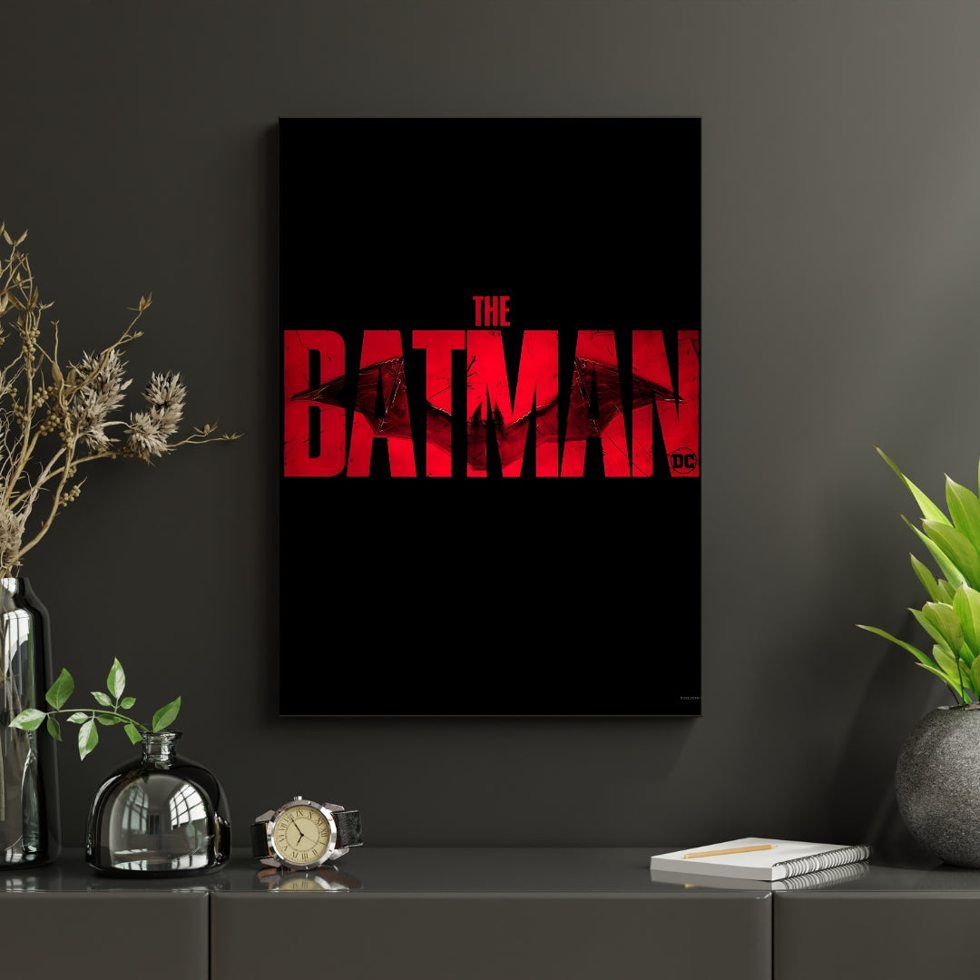 Madskraft The Batman Movie Logo Poster Mads Kraft