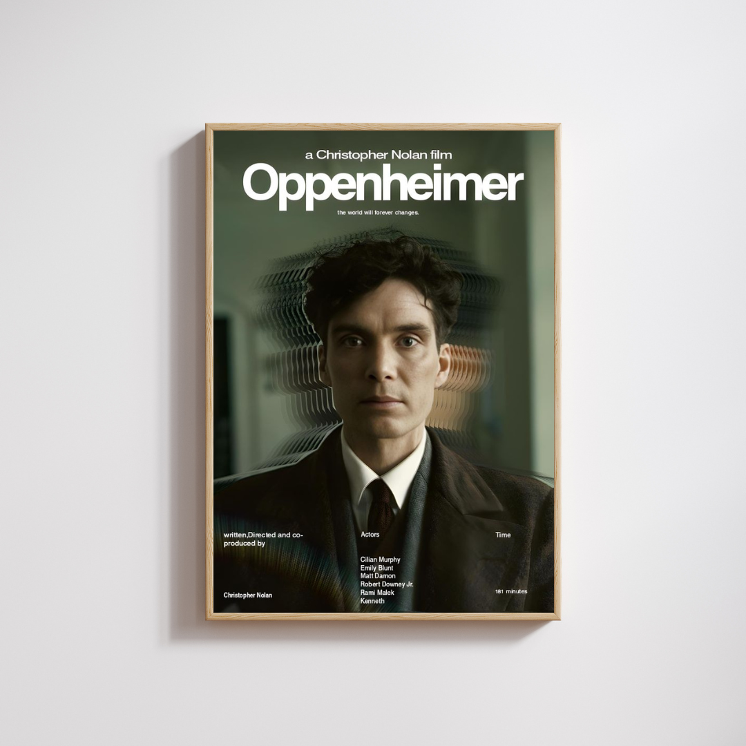 Madskraft "Oppenheimer" Movie Poster Mads Kraft
