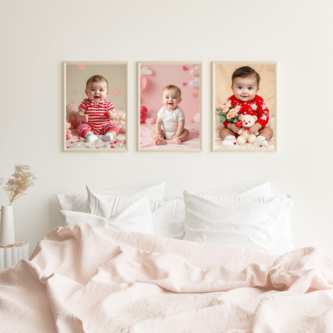 Madskraft "Baby Milestones" Photo Frame Poster Mads Kraft