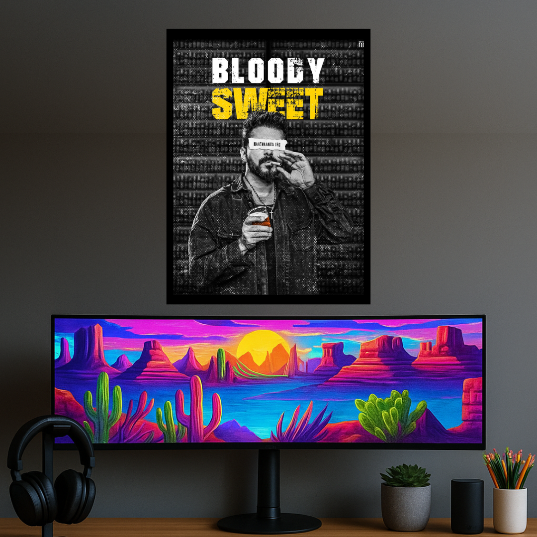Madskraft “BLOODY SWEET” Movie Poster Mads Kraft