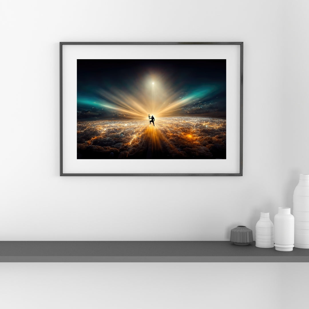 Lord Shiv Spiritual Wallpaper 300GSM 12X18 Matte Laminated My Store