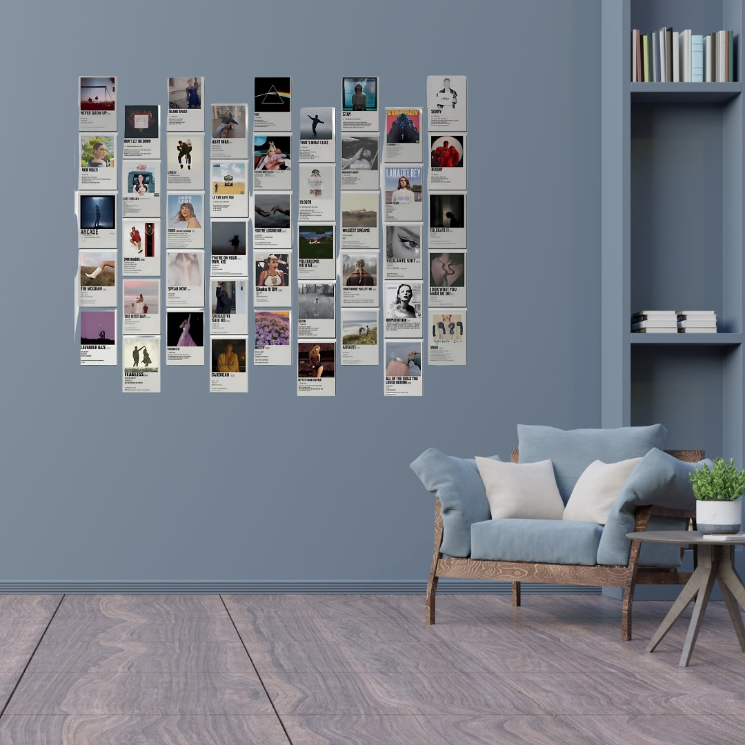 Madskraft "Starry Night Art Collage" Wall Poster Kit Mads Kraft