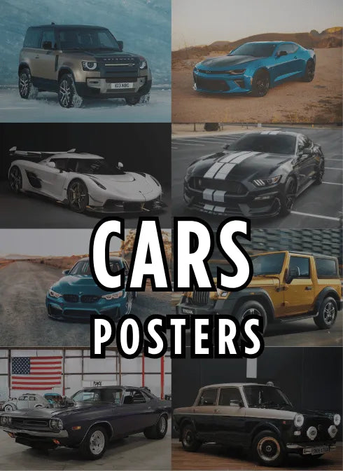 Madskraft "Back to the Future" DeLorean Blueprint Poster Mads Kraft