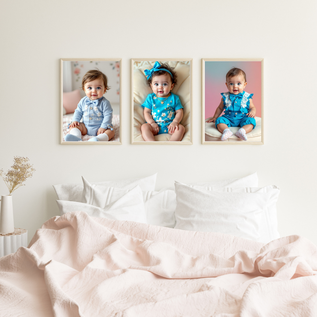 Madskraft "Baby Milestones" Photo Frame Poster Mads Kraft