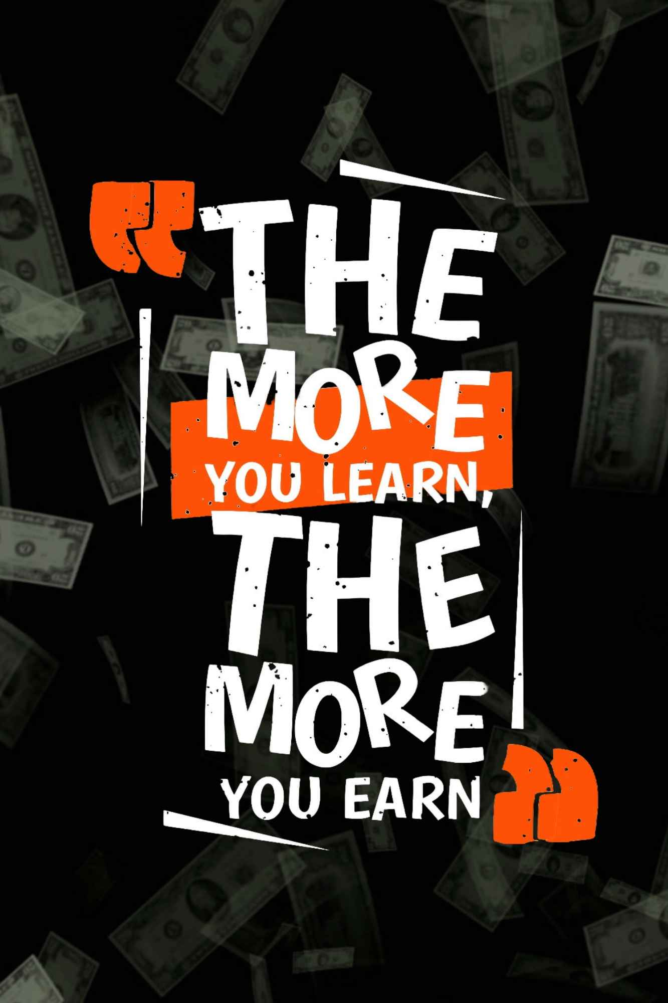 Madskraft "THE MORE YOU LEARN, THE MORE YOU EARN" – Growth Mindset Poster Mads Kraft