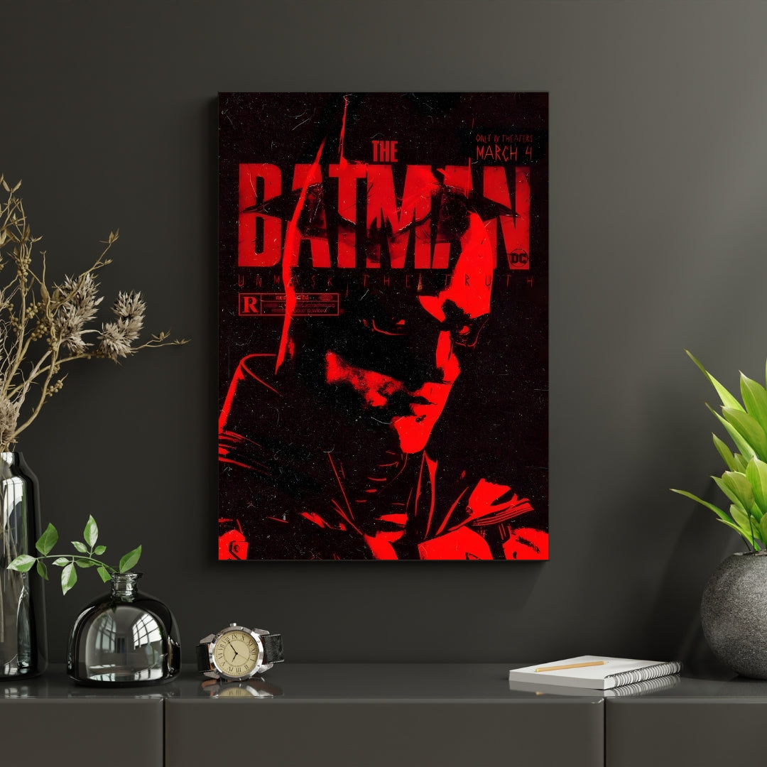 Madskraft The Batman Movie "Unmask The Truth" Poster Mads Kraft