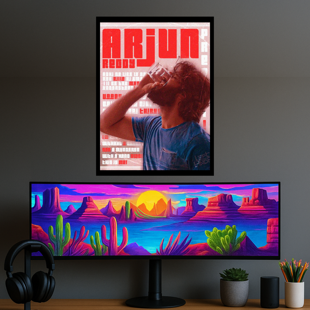 Madskraft "Arjun Reddy" Movie Poster Mads Kraft