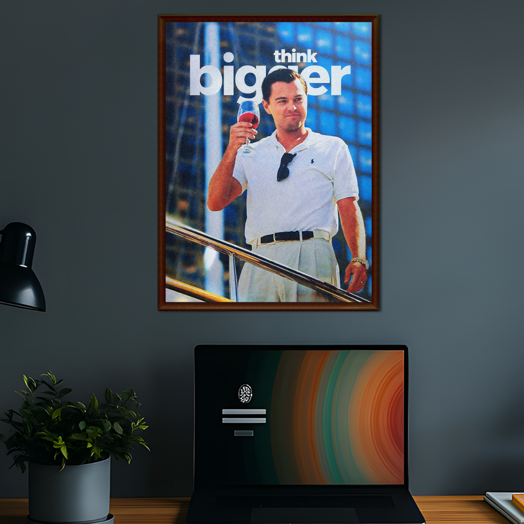 Madskraft "Think Bigger" Poster Mads Kraft