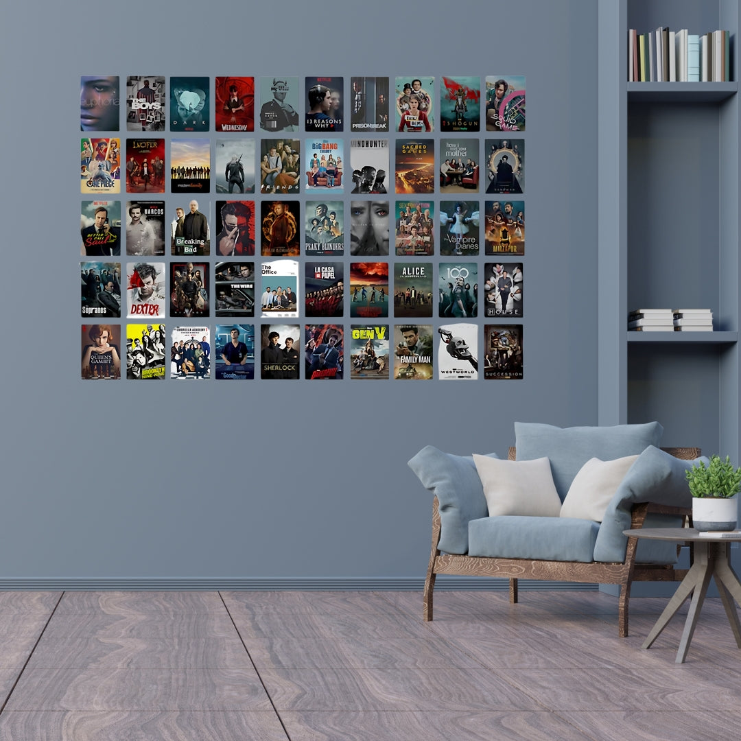 Madskraft “TV Shows Collage” Wall Poster Kit Mads Kraft
