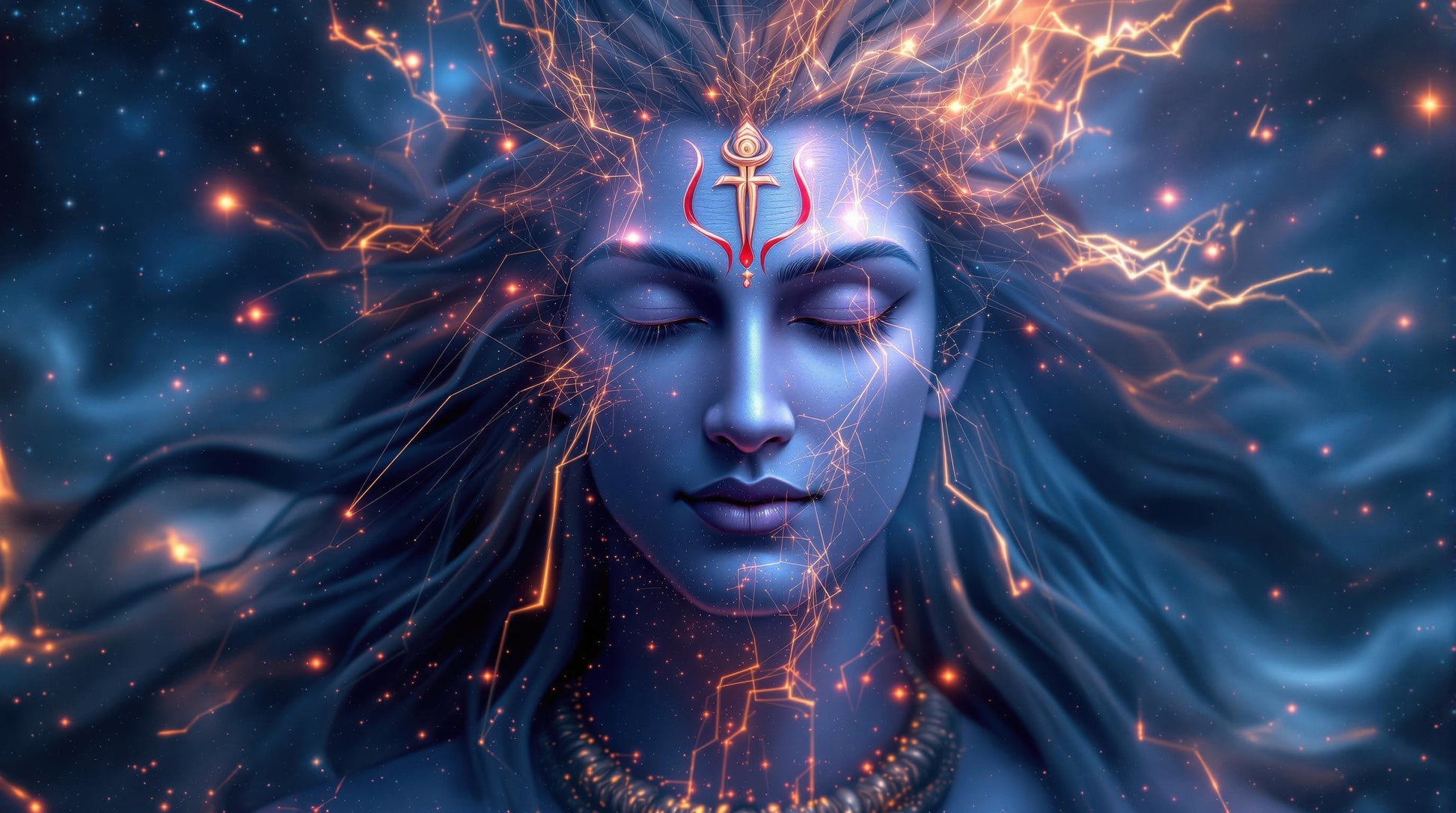 Shiv Ji Meditation Glossy wall poster 300GSM With Laminated My Store