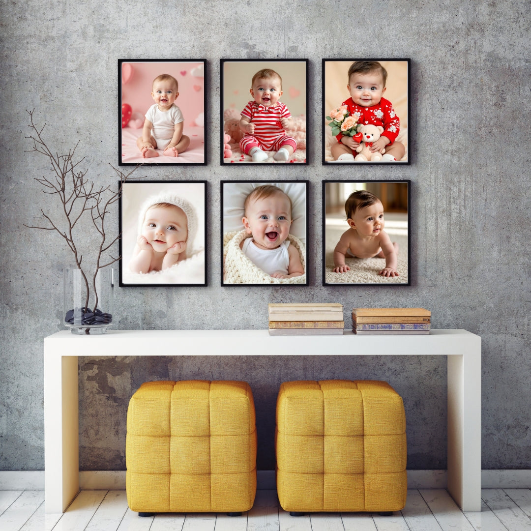Madskraft "Baby Memories" Photo Frame Collage Kit Mads Kraft