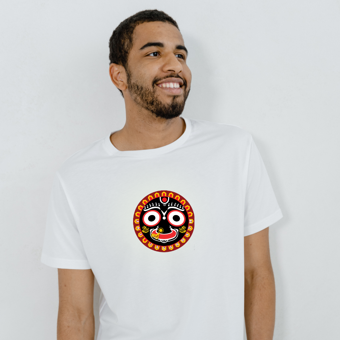 Jai Jagannath Face Printed T-Shirt – Rath Yatra Special | MadsKraft My Store