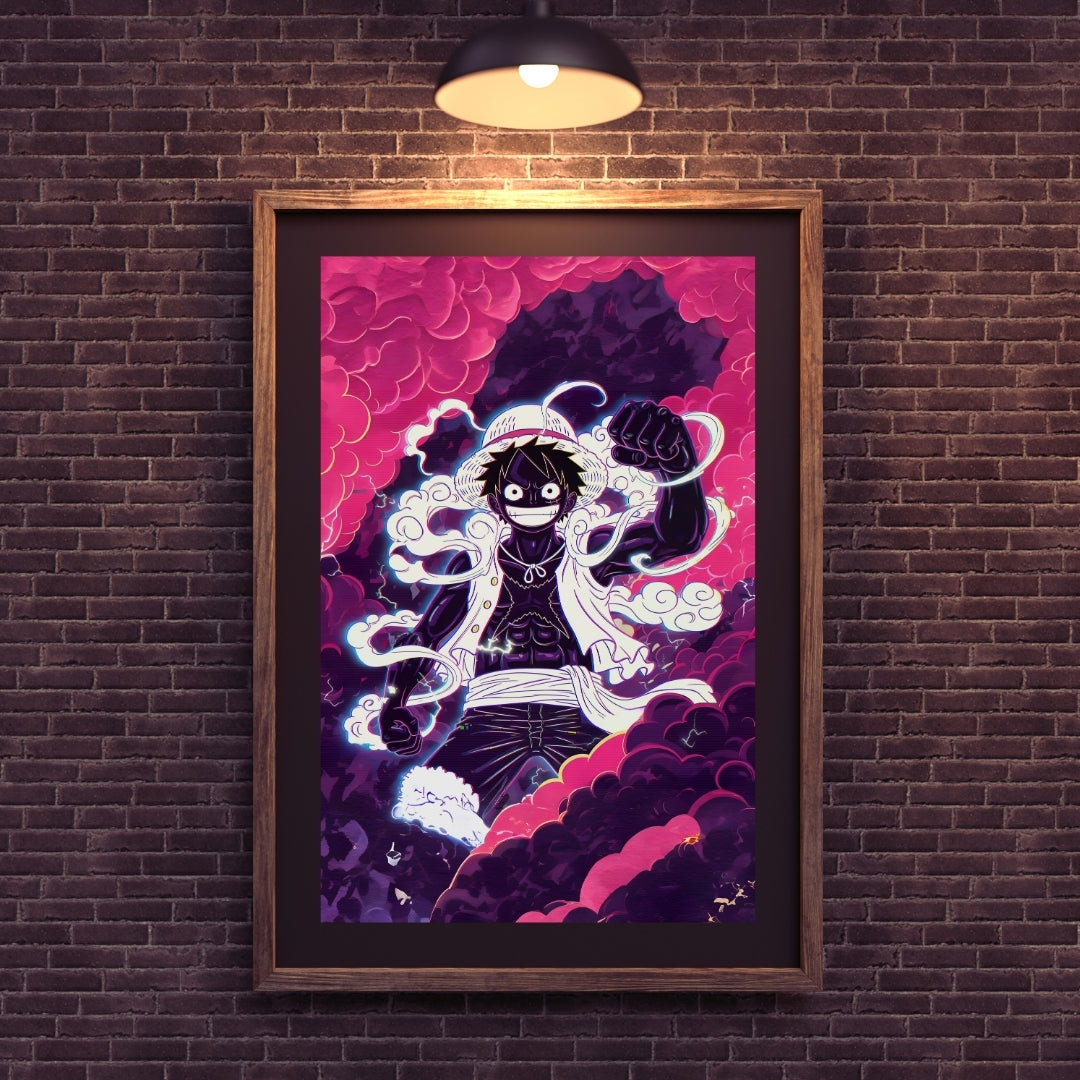 Anime The Monkey D. Luffy Wall Poster 300GSM MADSKRAFT Mads Kraft