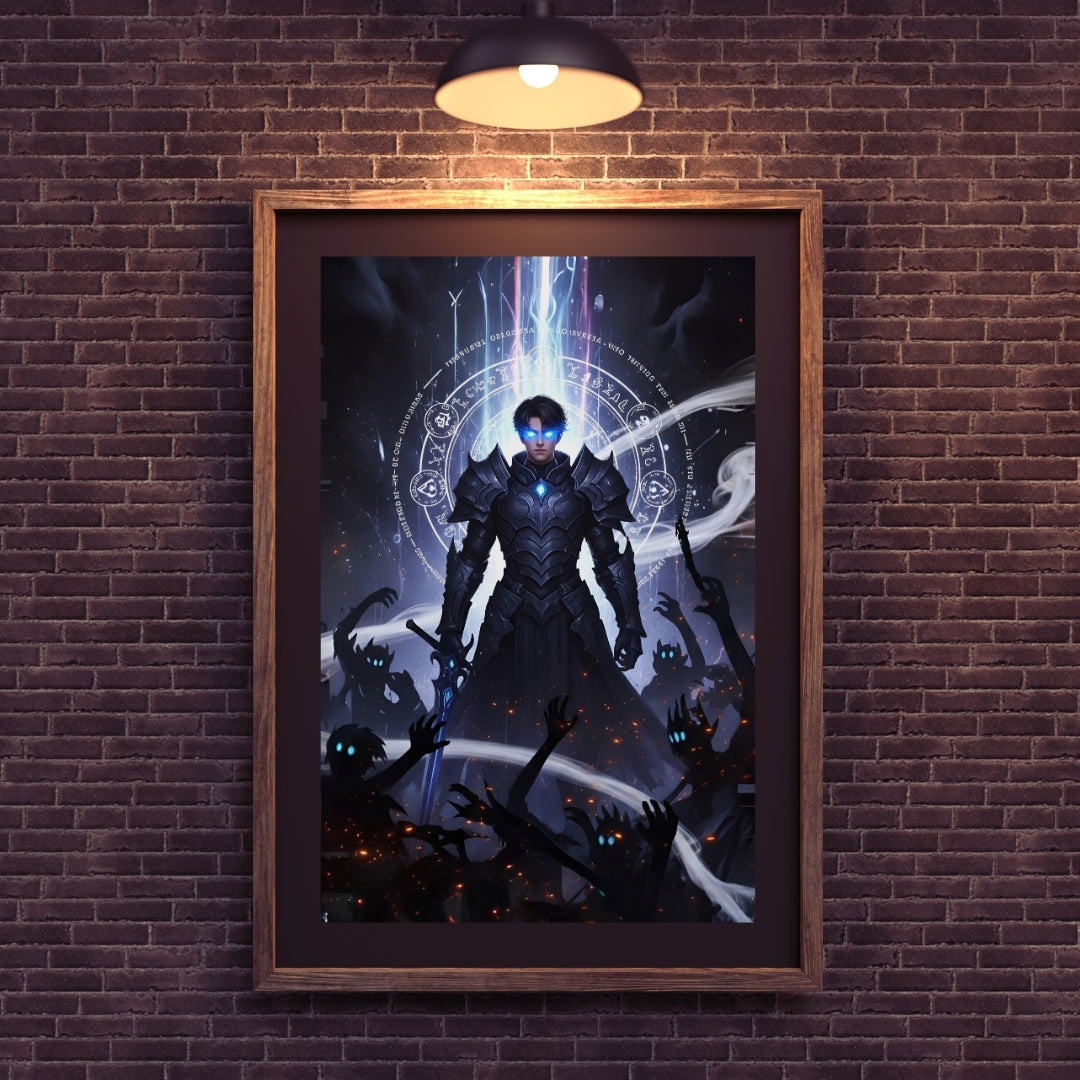 Anime The Solo Leveling Wall Poster 300GSM MADSKRAFT Mads Kraft